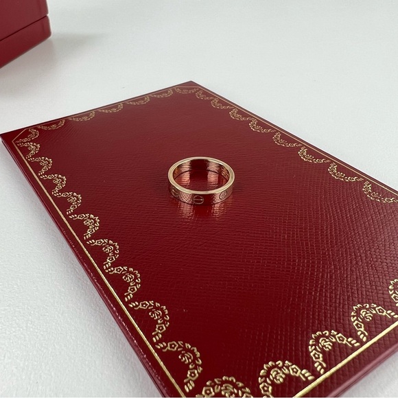 Authentic Cartier Live Ring Rose Gold 48 - Picture 3 of 10